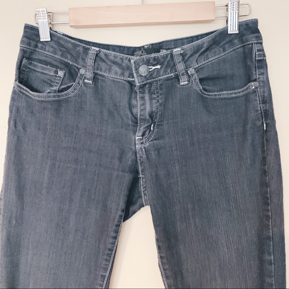 PRANA Black/Charcoal Gray Jeans with strech - Picture 3 of 5